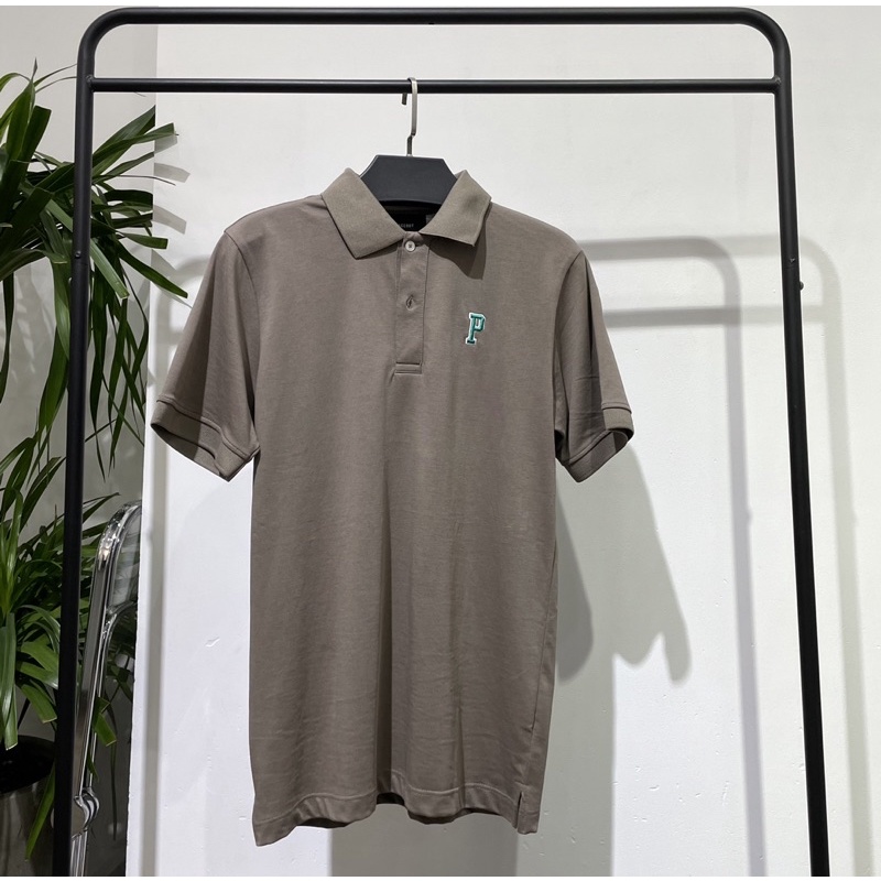 Áo Polo P05 Peaceout Studios Trơn Nhiều Màu Thêu Chữ P