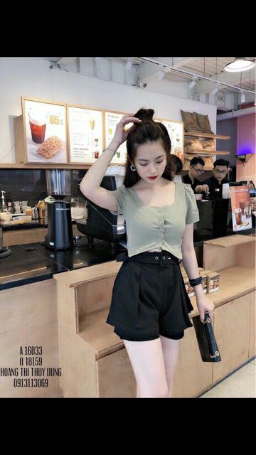 (video) Quần Sooc Giả Váy Kèm belt K.R vnxk loại 1
