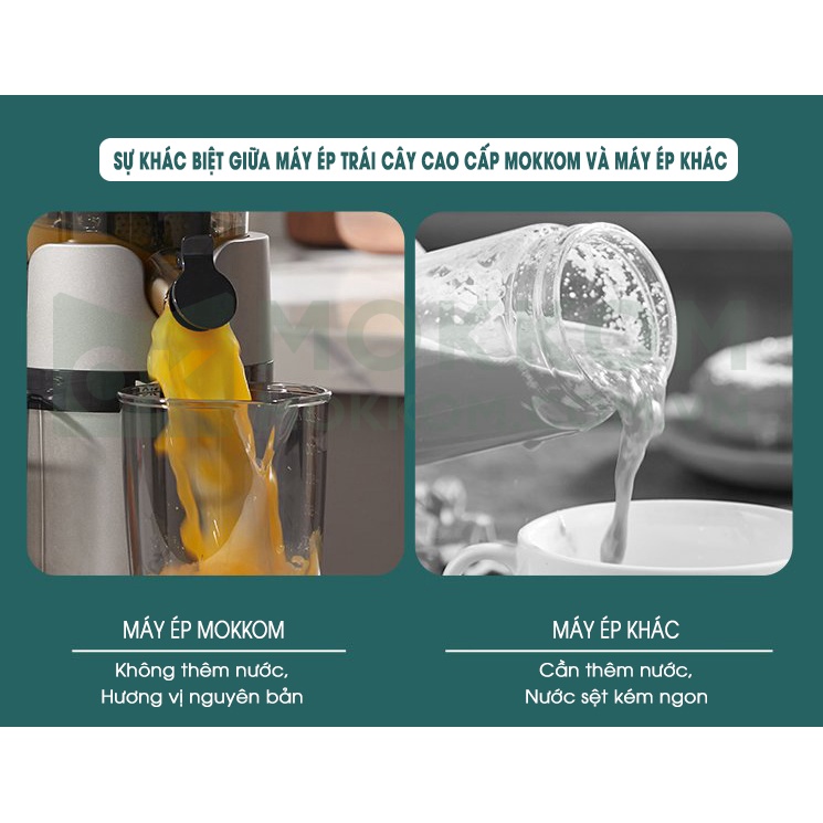 Máy Ép Chậm Máy Ép Trái Cây Mokkom Loại To MK199 Chính Hãng