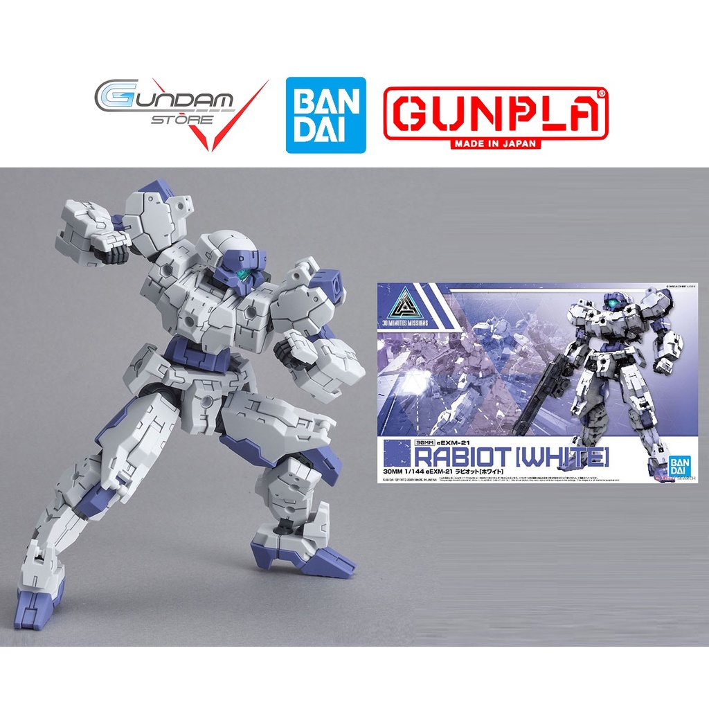 Mô Hình HG Rabiot White EEXM-21 1/144 30MM Bandai Đồ Chơi Lắp Ráp Anime Nhật