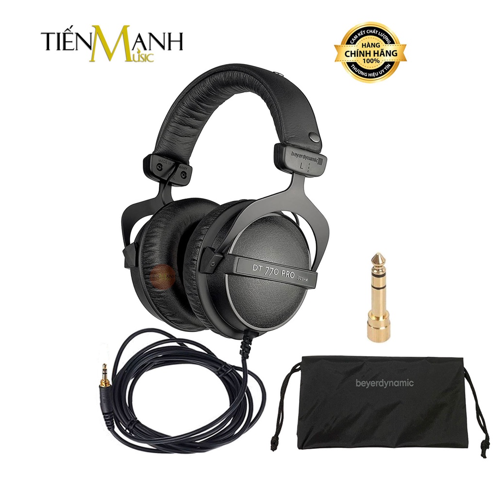 Tai Nghe Kiểm Âm Beyerdynamic DT770 Pro 32, 80, 250 Ohm - DT 770 Beyer Dynamic Close Back Studio Monitor