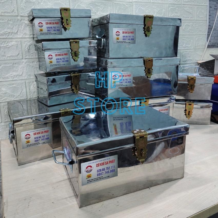 Thùng inox, hòm inox đựng tiền, thùng inox đựng đồ cá nhân