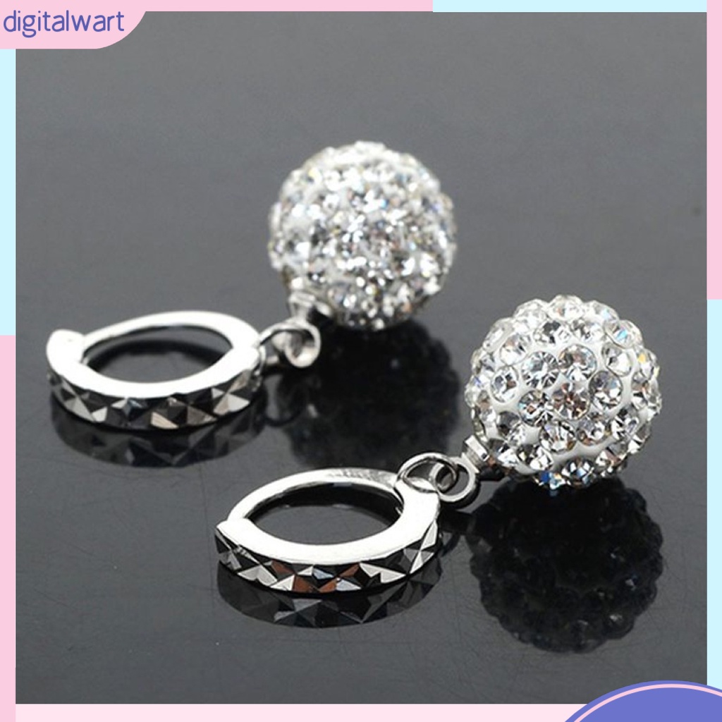 Đôi Bông Tai Dáng Dài Đính Đá Thời Trang Cho Nữ