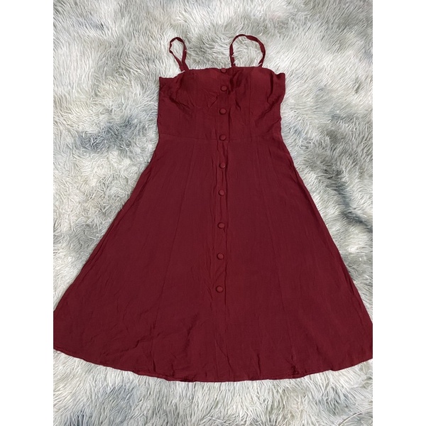 ĐỒ SI/2HAND-Đầm xoè 2 dây cotton  -ẢNH THẬT DO SHOP TỰ CHỤP VÀ QUAY