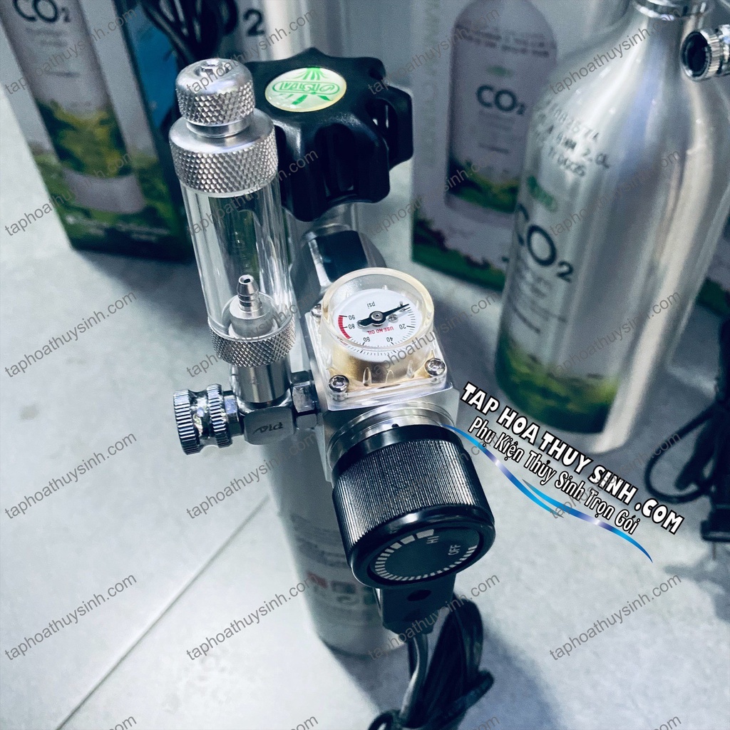 VAN ĐIỆN CO2 DICI CAO CẤP cải tiến model 2024 với đếm giọt 2 tầng