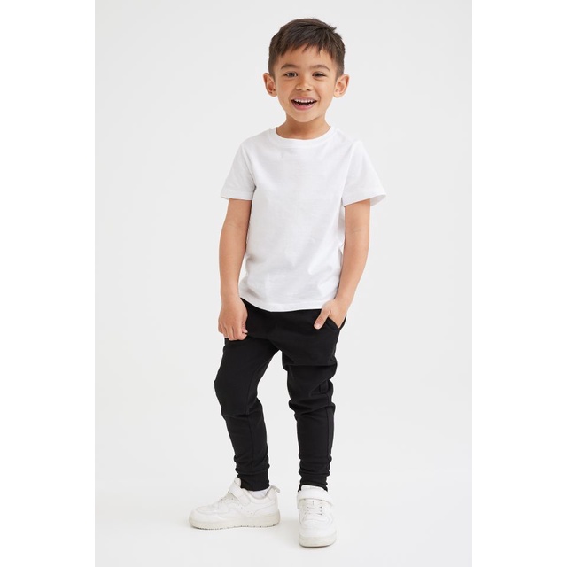 Quần jogger cotton kids HM US chính hãng size từ 1.5-2y đến 9-10y