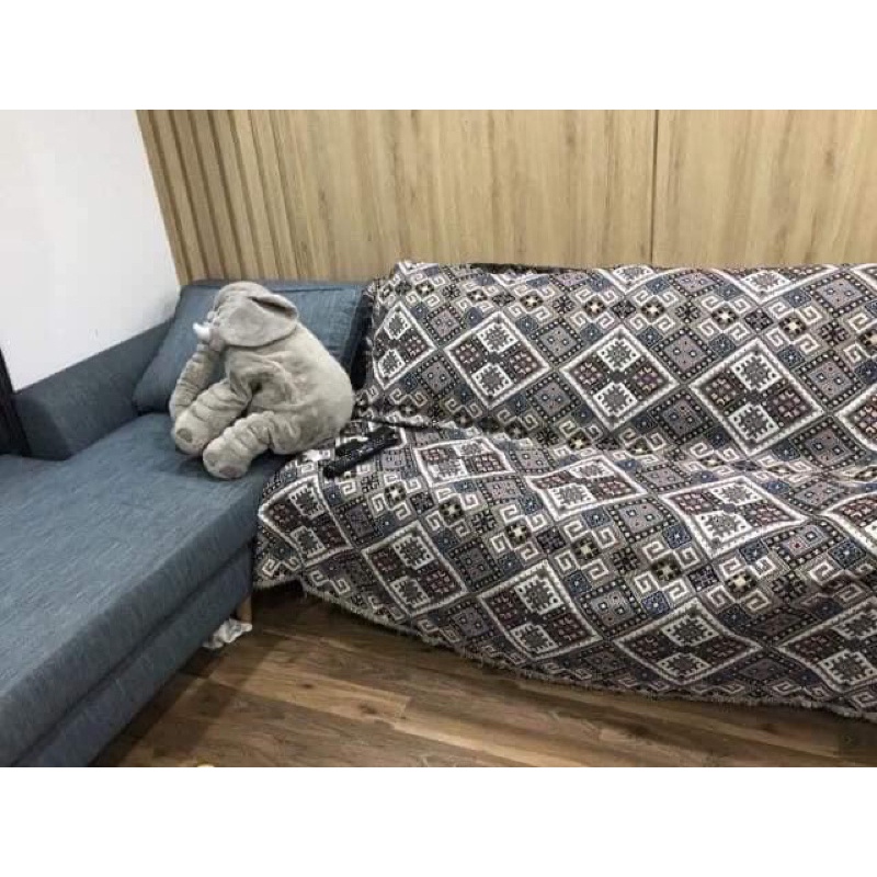 Thảm Thổ Cẩm Vintage 1,5m x 3m