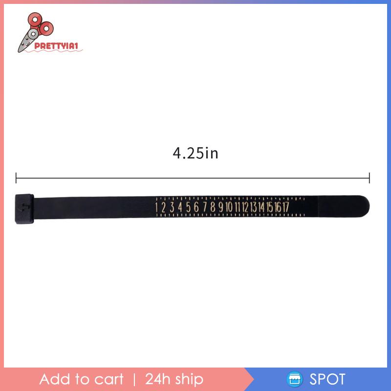 Dụng Cụ Đo Kích Thước Nhẫn Prettyia1 1-17 USA Dành Cho Nam Nữ