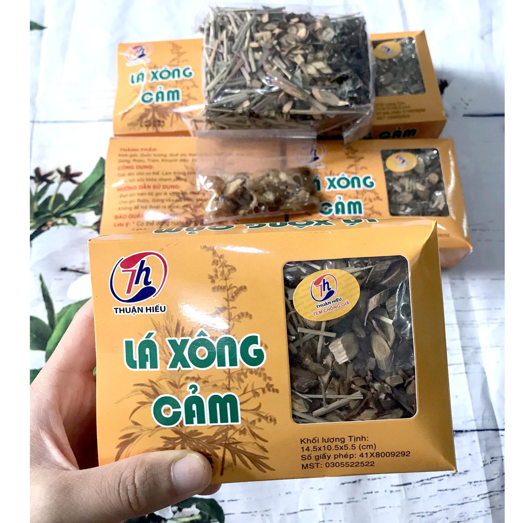 Combo 10 hộp lá xông cảm thuận hiếu
