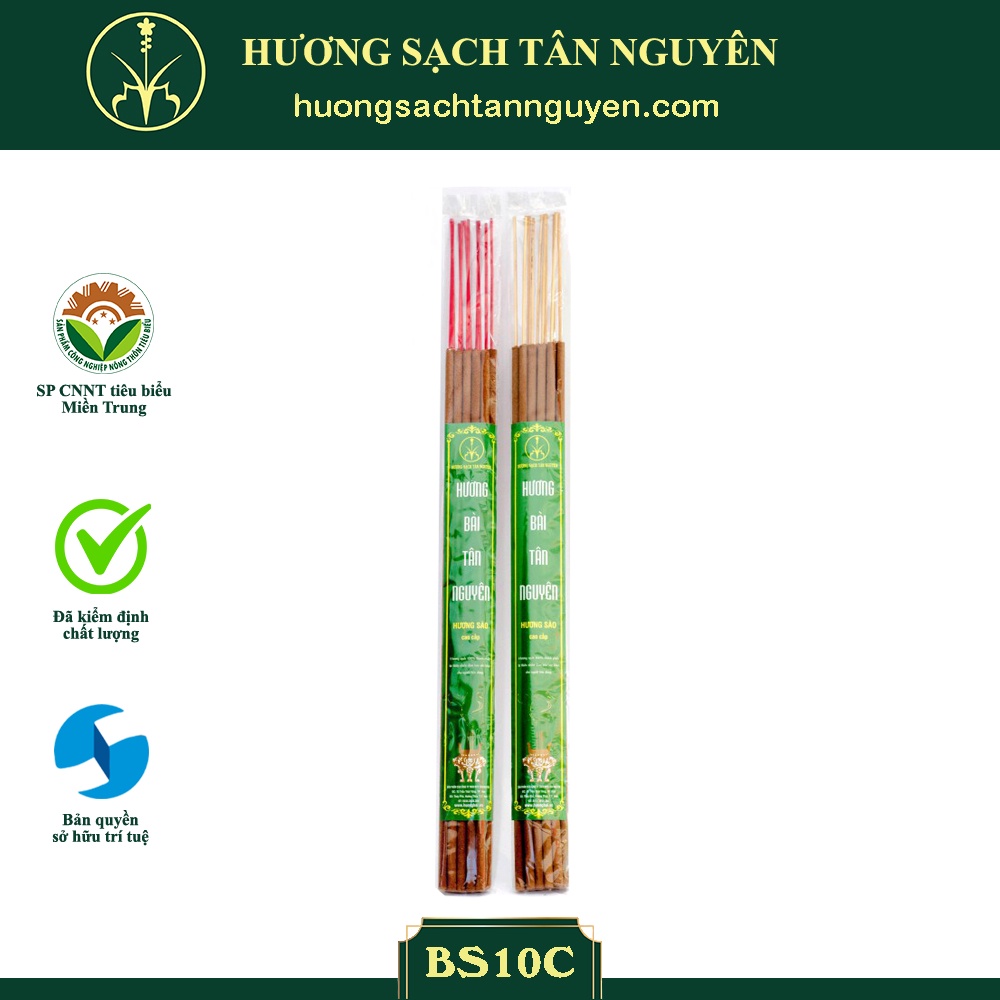 Hương Sạch Tân Nguyên, hương sào, nhang bài sào cháy lâu, cháy 2h đến 4h, dài 50cm 70cm