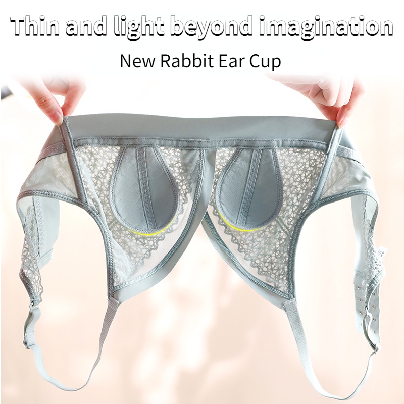 Áo Ngực Không Gọng Thép Siêu Mỏng Phối Ren Gợi Cảm Cho Nữ