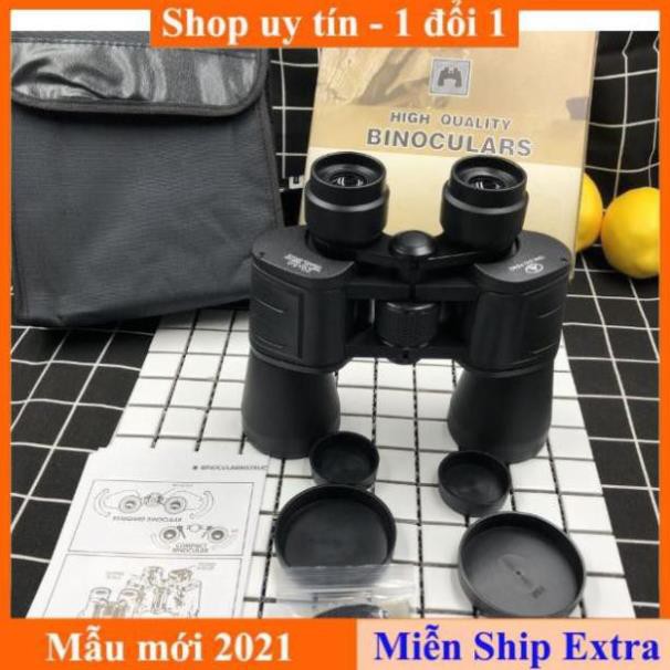 [ Xả kho tết] Ống nhòm du lịch 2 mắt BINOCULARS 20x50  - Panda 2 mắt -  Điều Chỉnh Lấy Nét Ở Trung Tâm Trên Cả 2 Mắt