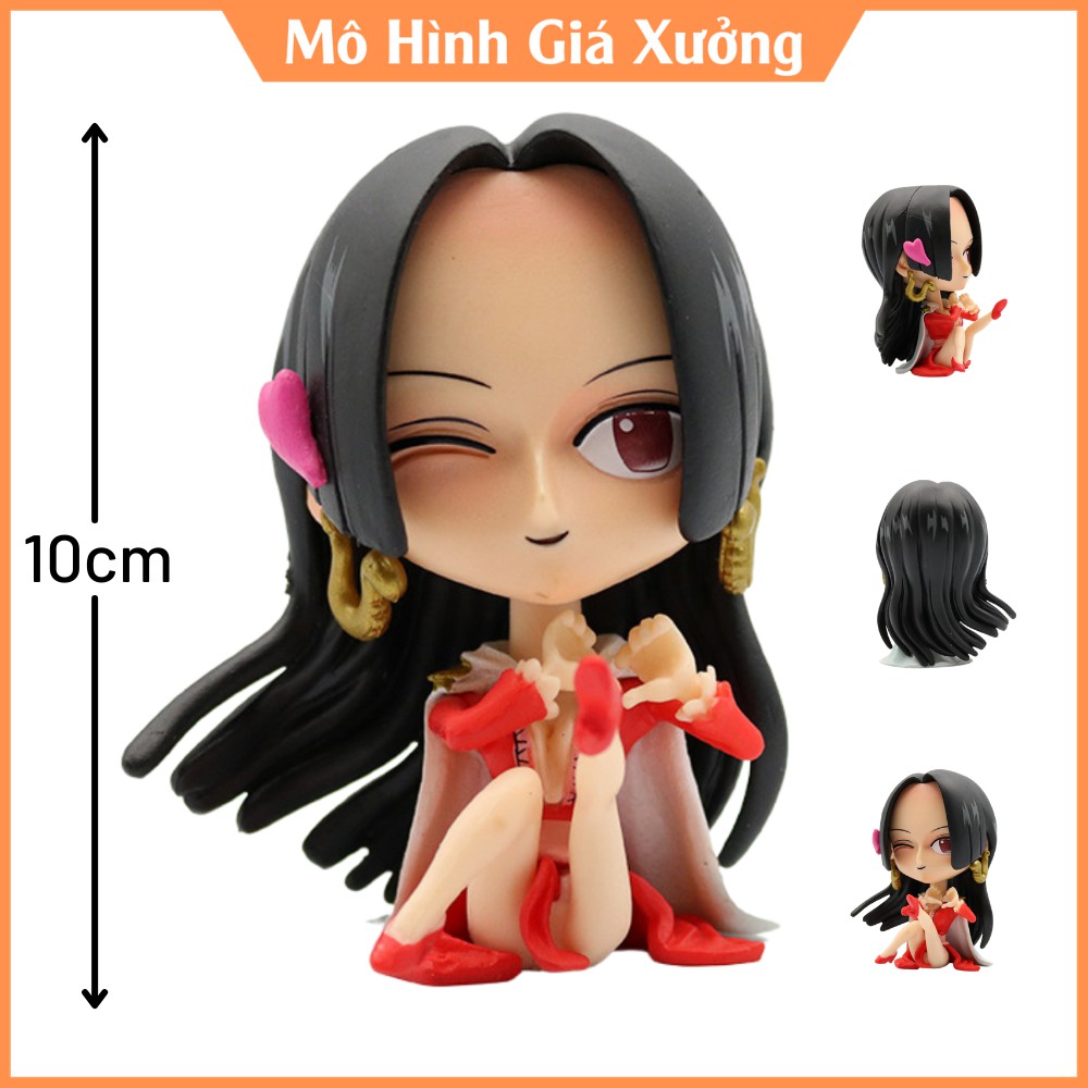 Mô hình Nữ Hoàng Hải Tặc Boa Hancock One Piece Cao 10cm - Tượng Figure Vua Hải Tặc