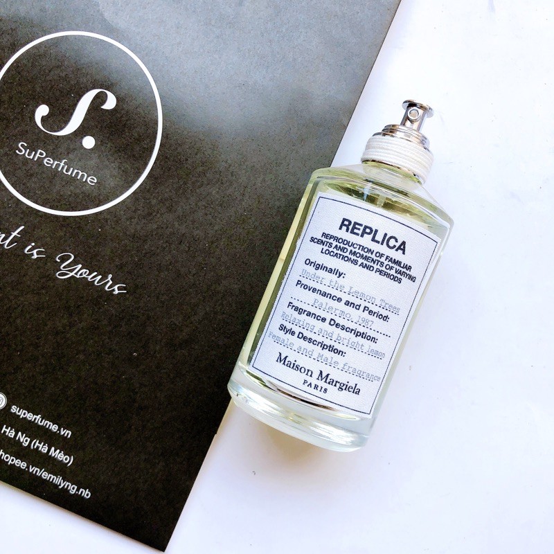 Nước hoa unisex tươi mát Under the lemon tree EDT