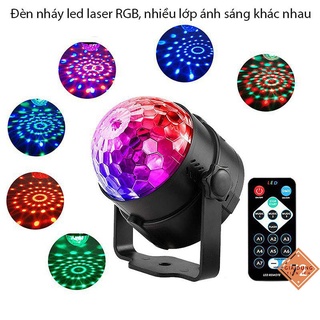 Đèn nháy theo nhạc led cầu mini, đèn bar chớp nhiều màu đẳng cấp