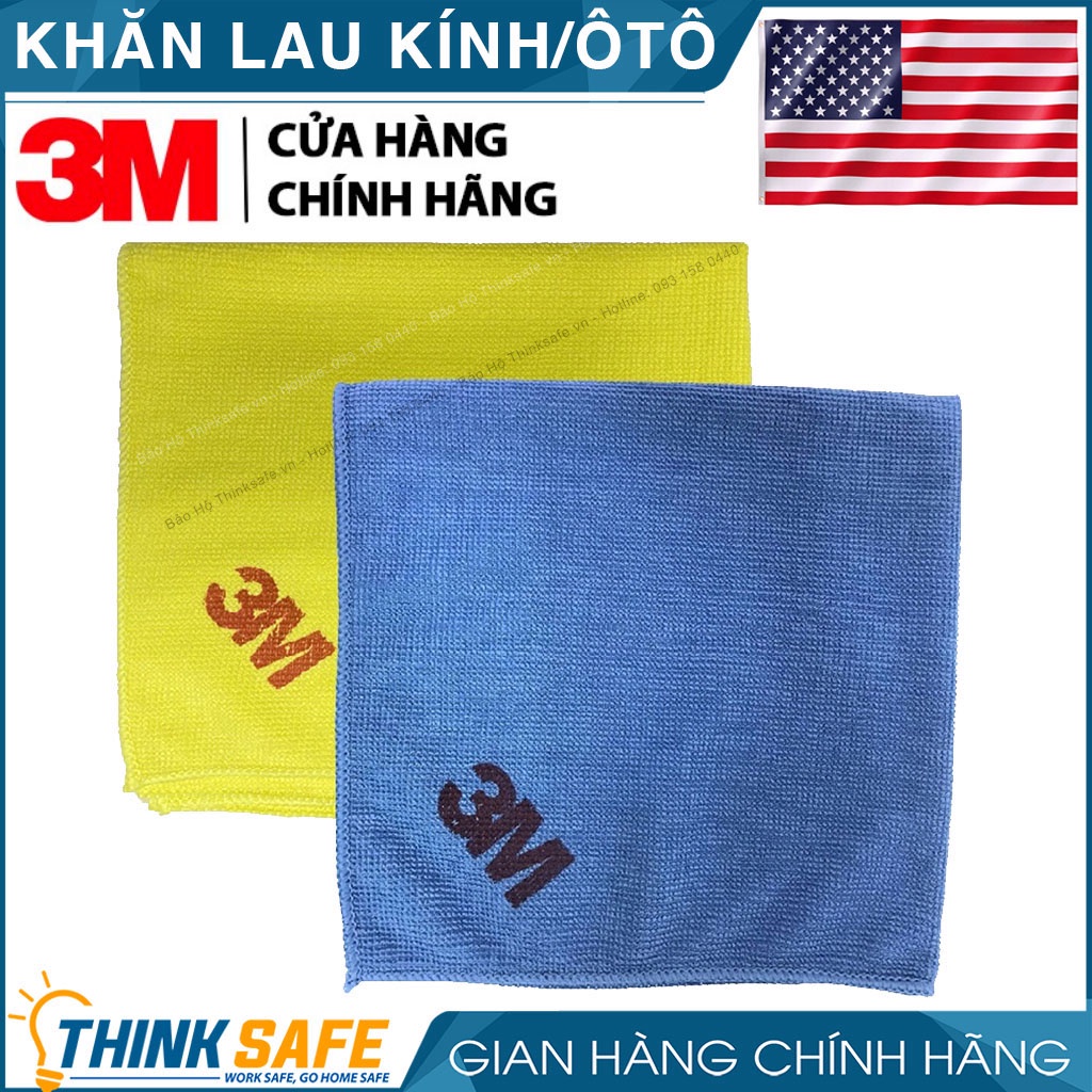 Khăn Lau Đa Năng 3M SQ21S cấu tạo bằng các sợi microfiber - Thinksafe