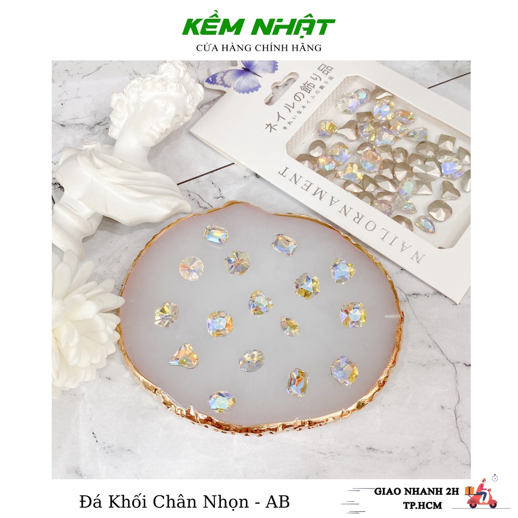 Đá Khối Chân Nhọn Mixsize - Trang Trí Móng