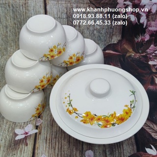 bộ 10 chén ăn cơm - bộ chén ăn cơm