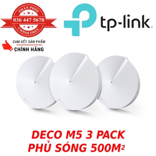 Hệ thống WIFI Mesh TP-LINK Deco M5 Chuẩn AC1300 (3 PACK)