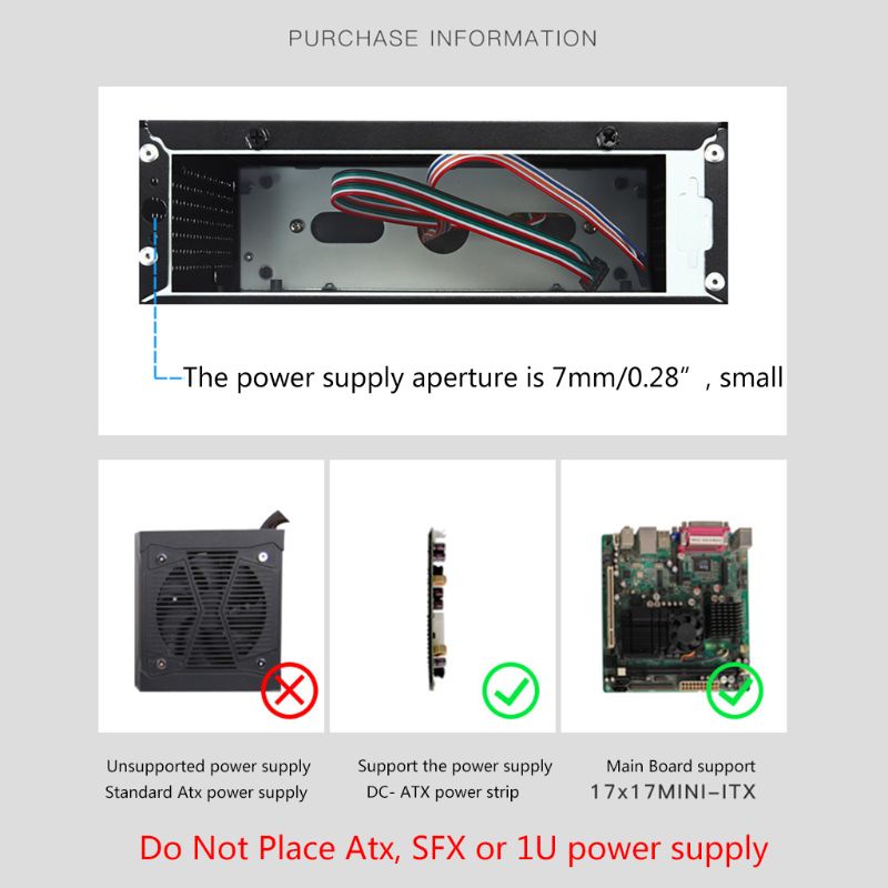 Win Mini ITX Micro Cho Khung Gầm Máy Tính Cá Nhân