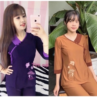 đồ lam đi chùa - tim nơ