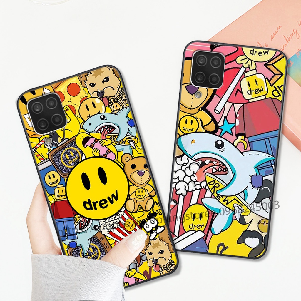 Ốp lưng Samsung A12 / M12 / A22 4G / A22 5G in hình thương hiệu thời trang đa sắc cá tính.