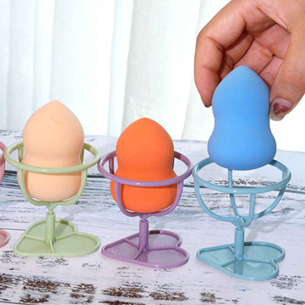 Hw 1 Giá Đỡ Bông Trang Điểm Hình Quả Trứng Tiện Dụng