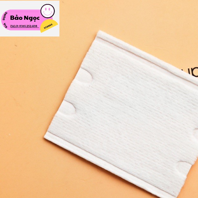 Bông Tẩy Trang 222 Miếng 3 Lớp Cotton Pads Mềm Mịn, Siêu Dai Siêu Tiết Kiệm - Hàng Nội Địa Trung