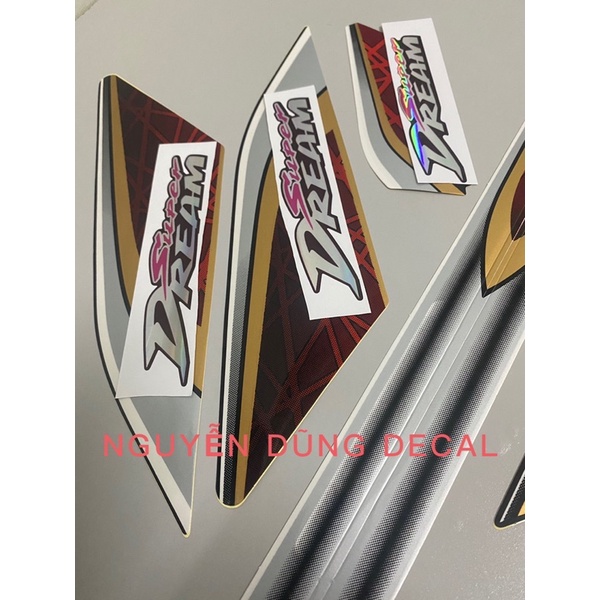 Bộ tem  Super Dream đời 2010_ NguyenDungdecal