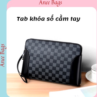Ví cầm tay Aneebags cluth nam nữ cầm tay đẹp dáng dài đựng tiền dự tiệc cao cấp
