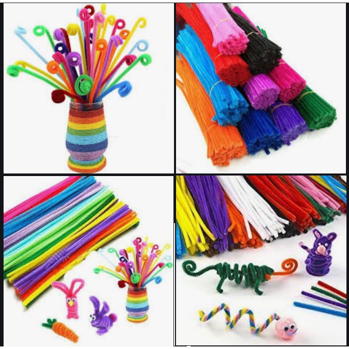 30 Kẽm nhung, kẽm kim tuyến dùng để uốn tạo hình , trang trí, nhiều màu