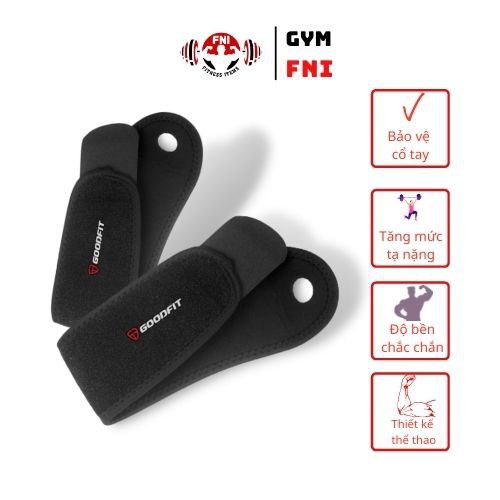 Phụ Kiện Tập Gym, Băng Quấn Bảo Vệ Cổ Tay Tập Gym GOODFIT GF302W