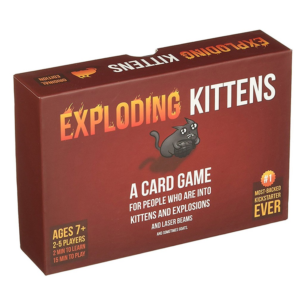 KingdomToys - Thẻ bài Exploding Kitten - Mèo nổ cơ bản