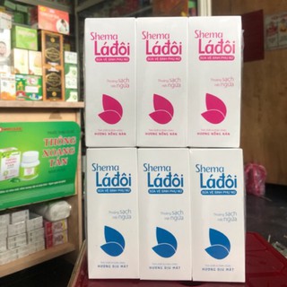 Dung dịch vệ sinh phụ nữ Shema lá đôi 100ml-200ml