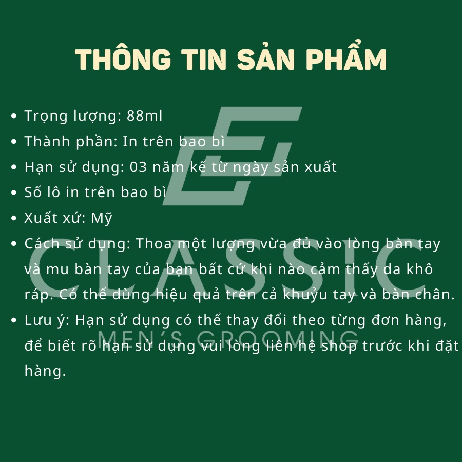 Dưỡng Da Tay Jack Black Industrial Strength Hand Healer 88ml