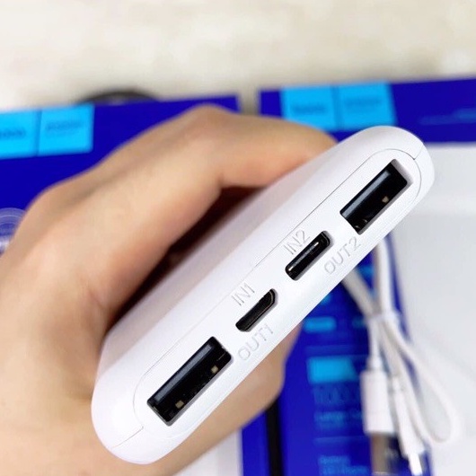 Pin sạc dự phòng 10000mah WK WP-315,Pin dự phòng sạc nhanh 2A thiết kế mỏng nhỏ gọn dùng cho ĐT táo androi - SATOPA