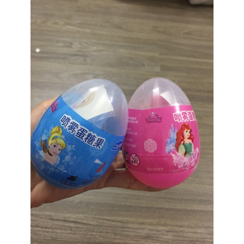 Kẹo Đồ Chơi Trứng bình xịt chua Peppa Pig hot hit Hong Kong giá sỉ