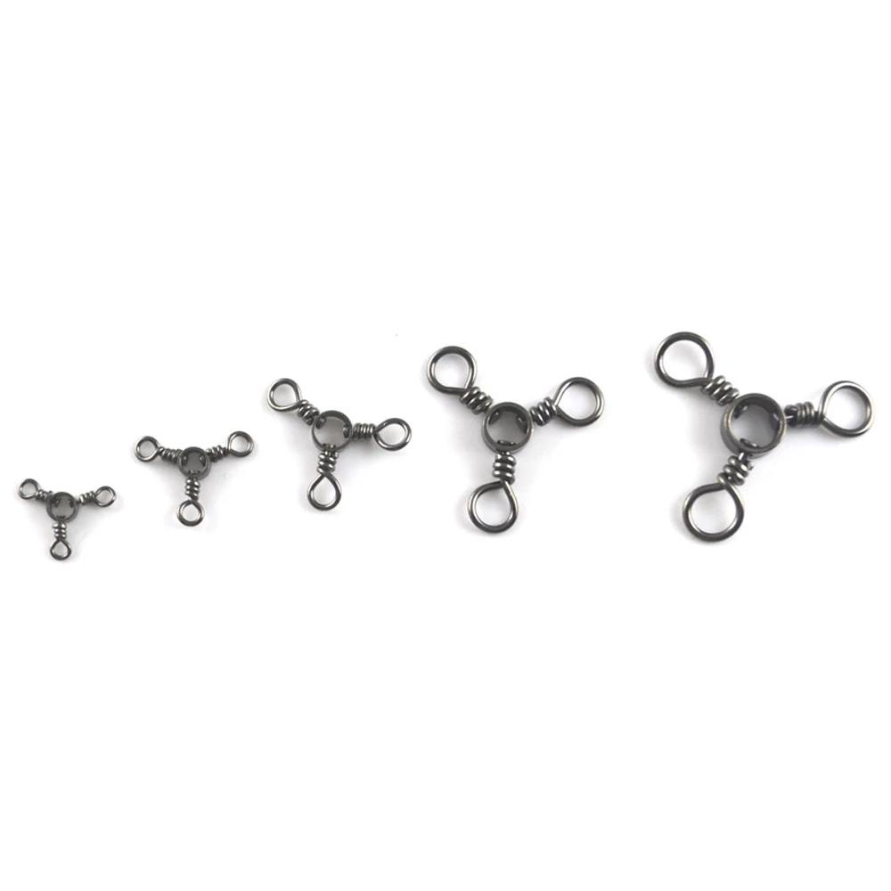 Móc Nối 3 Chiều Màu Đen Cho Cần Câu Cá