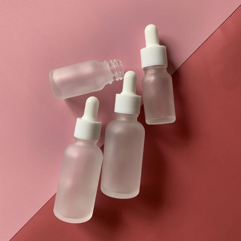 Lọ Chiết Serum ❤ TRÙM SỈ ❤ [20ml, 30ml] Lọ Chiết Serum Thủy Tinh Phun Mờ Cao Cấp Nắp Bóp Nhỏ Giọt Dùng Chiết Mỹ Phẩm.