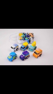 set oto gồm 6 xe