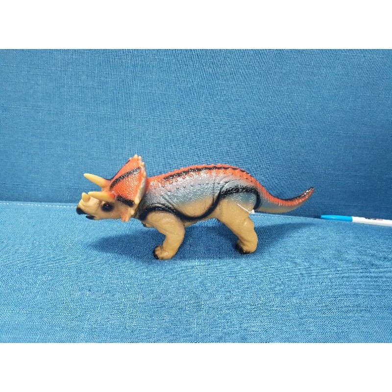 đồ chơi mô hình khủng long triceratops siêu mềm