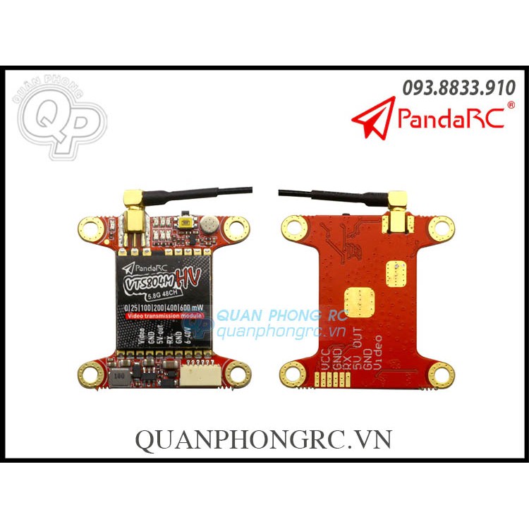 Bộ phát PandaRC VT5804M HV 5.8G chỉnh kênh