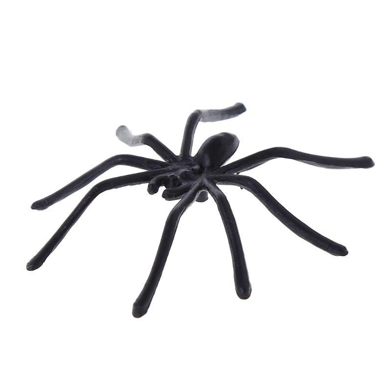 Bán Set 20 con nhện giả chất liệu nhựa trang trí Halloween