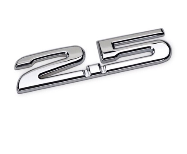 Logo kim loại AWD 2.0 2.5 cho decal gắn xe mazda phukienxehoiTH