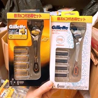 Dao Cạo Râu Gillette Fusion 5+1 – Nhật Bản