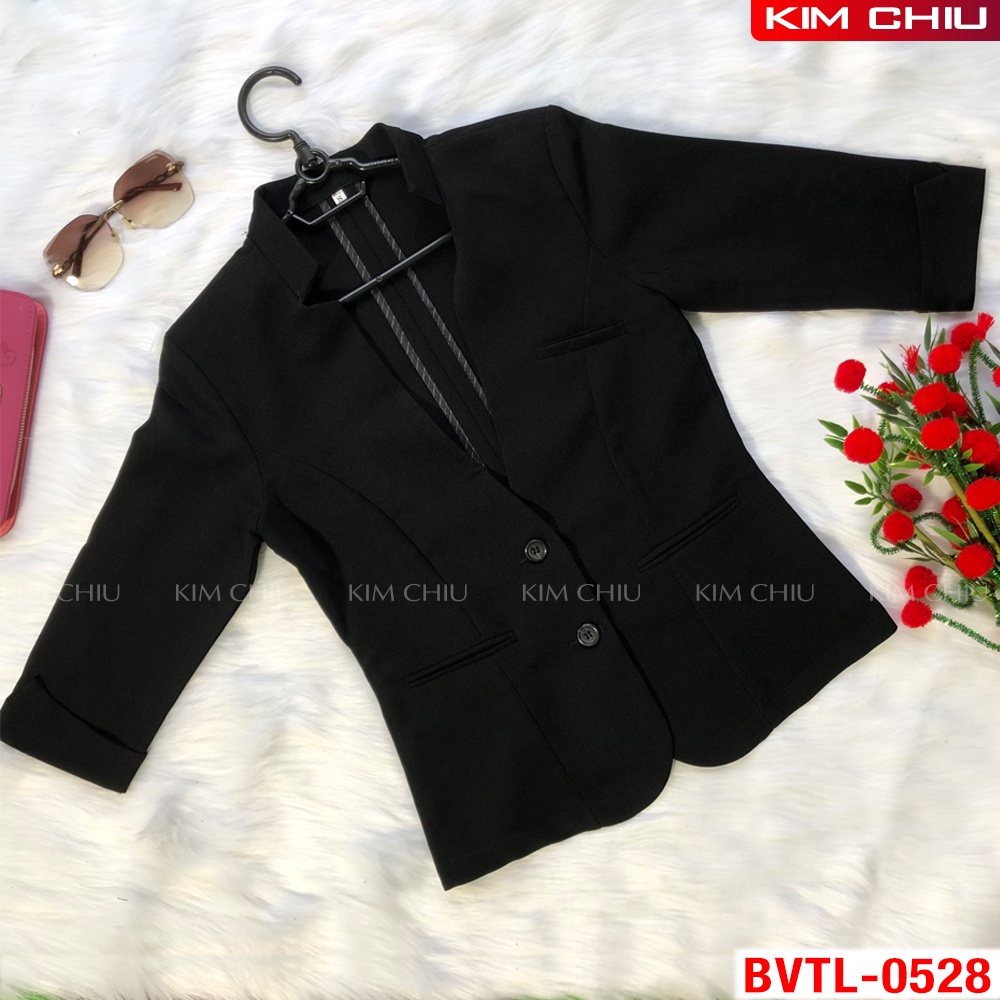 Bộ Vest, Sét Vest Nữ Công Sở Cao Cấp Màu Đen, Áo Tay Lỡ Kết Hợp Chân Váy Ôm Vải Tuyết Mưa. HÀNG CHẤT LƯỢNG CAO BVTL-0528