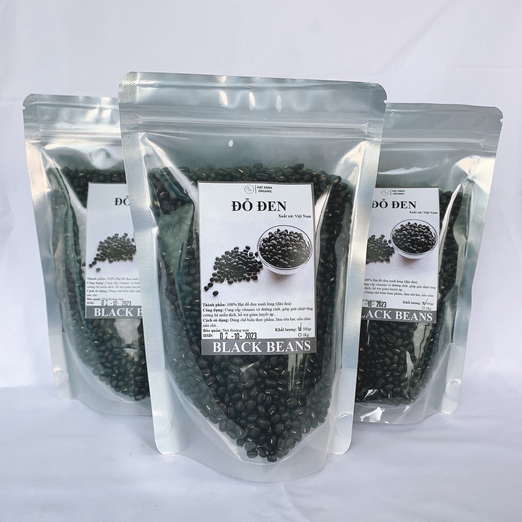 Đỗ Đen Xanh Lòng Thanh Nhiệt Túi 500g