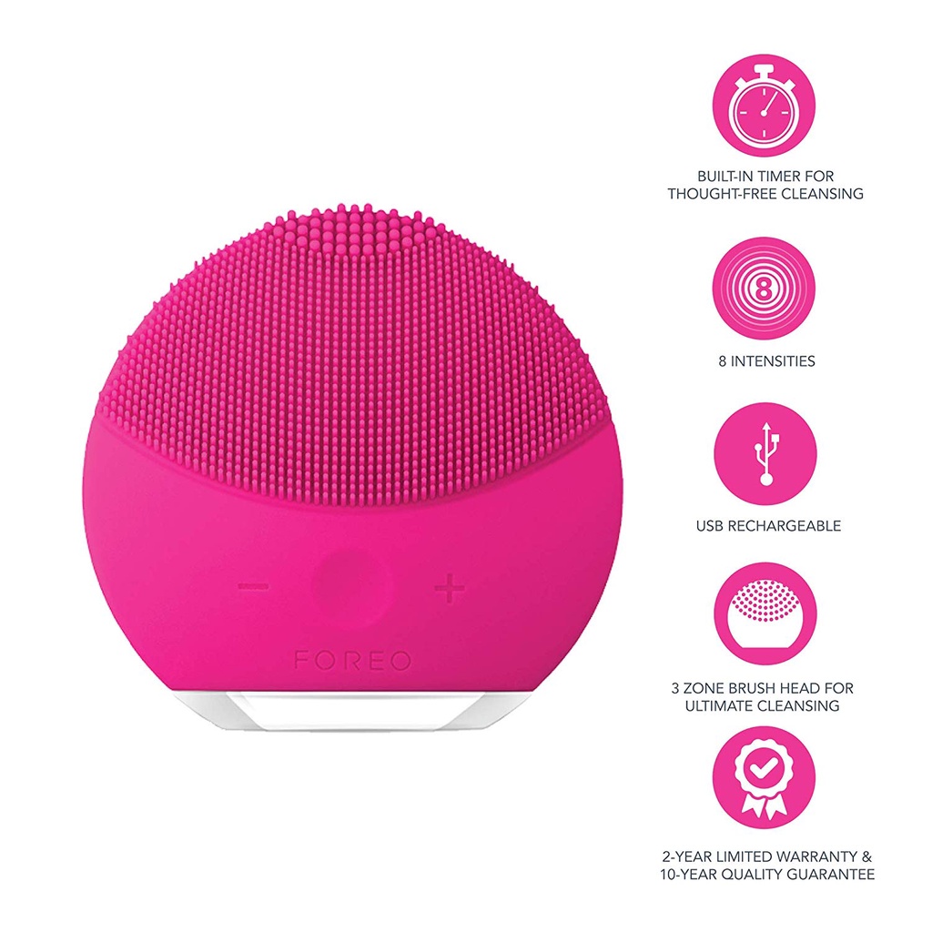 Máy Rửa Mặt Foreo Luna Máy Rửa Mặt Mini đa năng