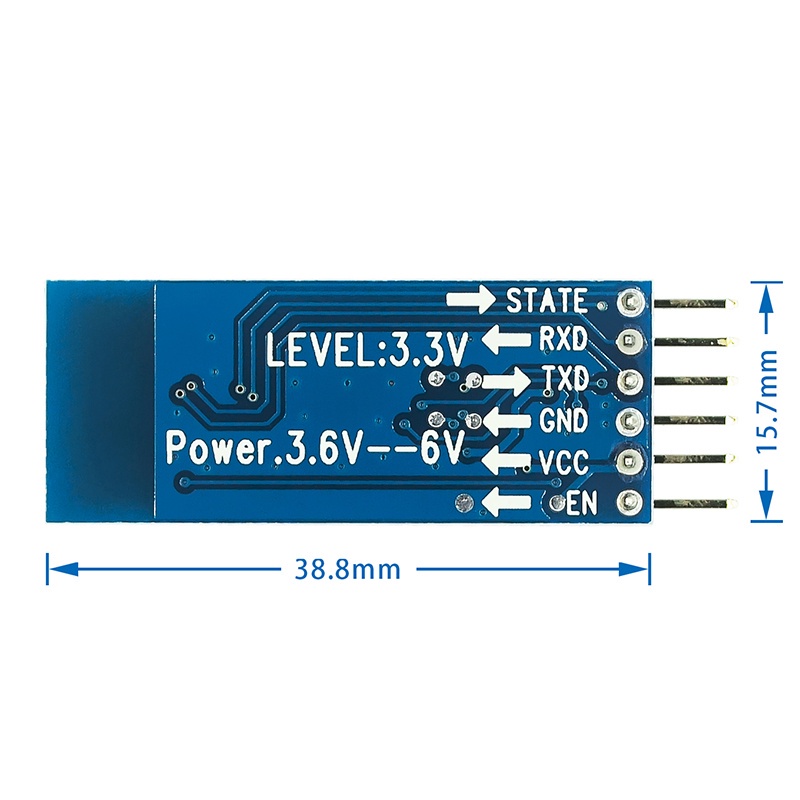 HC05 HC-05 master-slave 6pin JY-MCU anti-reverse, integrated Bluetooth serial pass-through module, wireless serial dai