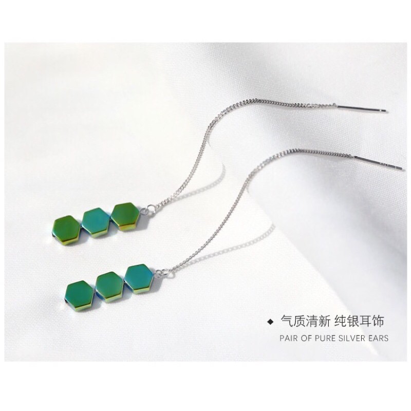 BLING BLING khuyên tai bạc SẴN